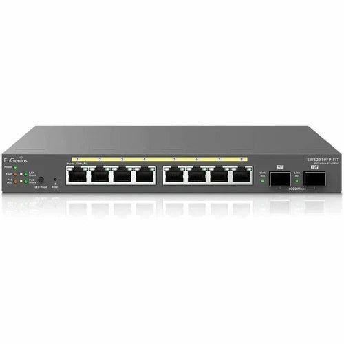 EWS2910FPFIT - EnGenius Fit Gigabit 8-Port 110W PoE+ Switch