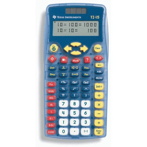 15/PWB - Texas Instruments TI-15 Explorer Elementary Calculator