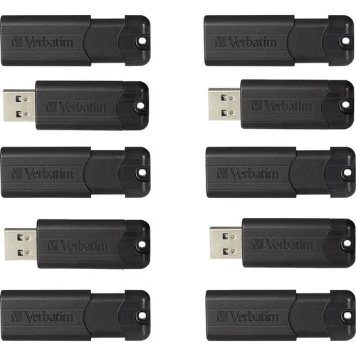 70902 - Verbatim Microban 32GB PinStripe USB 3.2 Flash Drive