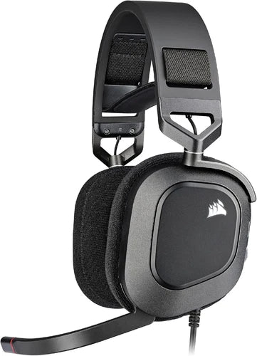 CA9011237NA - Corsair HS80 RGB USB Wired Gaming Headset Carbon