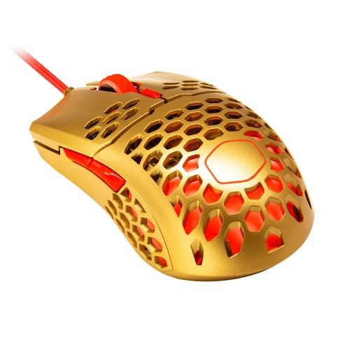 MM-711-GROL1 - Cooler Master MM711 Golden Red Limited Edition Ultralight Gaming Mouse