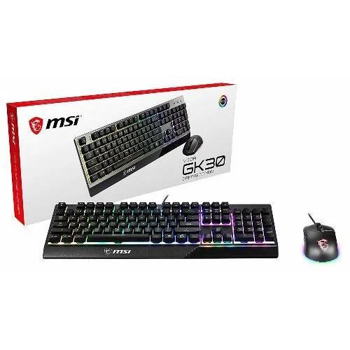 VIGORGK30C - MSI Vigor GK30 GK30 Gaming Keyboard and Clutch GM11 Gaming Mouse