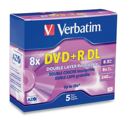 95311 - Verbatim DVD+R DL 8.5GB 8X