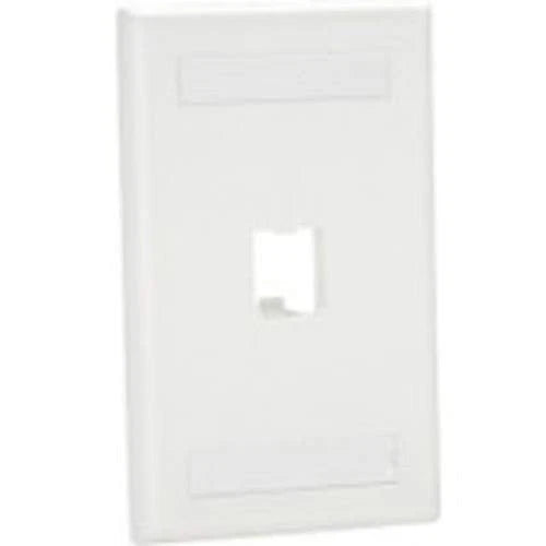 CFPL1WHY - Panduit Mini Com 1pt Sgl Classic Label Wht Ea