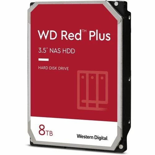 WD80EFPX - Western Digital Red Plus 8TB Hard Drive 3.5 Internal Conventional Magnetic Recording