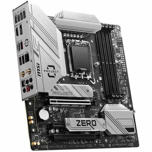 B760M - MSI PROJECT ZERO Gaming Desktop Motherboard