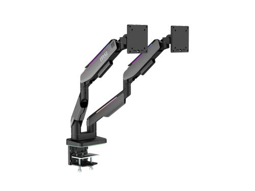 306-3BA9510-LAX - MSI MPG MT201DR RGB Dual Monitor Stand Arms 17-35" Support VESA
