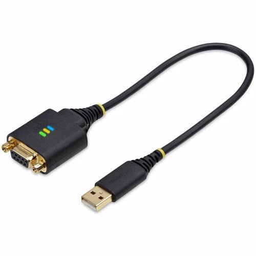 1P1FFCN-USB-SERIAL - StarTech 1ft 30cm USB to Null Modem Serial Adapter Cable