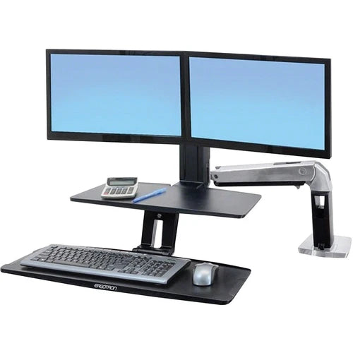 24-392-026VESA - Ergotron WorkFit-A Dual Monitor Stand