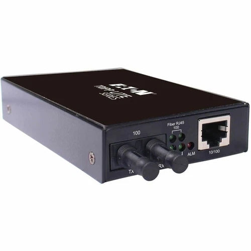 N784H01STMM - Tripp Lite 2km RJ45/ST Hardened Copper to Fiber Media Converter