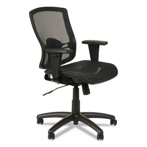 ALEET4218 - Alera ET4218 Etros Series Mesh Mid-Back Synchro Tilt Chair Mesh Back Seat