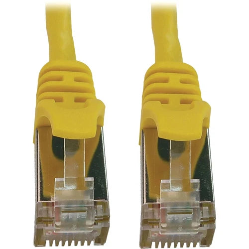 N262-S06-YW - Tripp Lite Cat6a 10G Snagless Shielded Slim STP Ethernet Cable