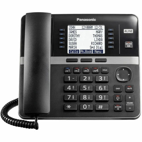 KX-TGW420B - Panasonic Office Phone Corded Base Station 4-Lines Expandable