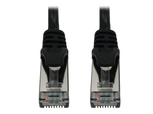 N262-S06-BK - Eaton Cat6a 10G Snagless Shielded Slim STP Ethernet Cable