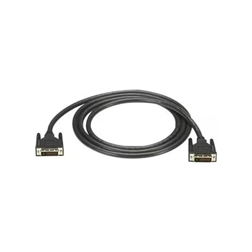 EVNDVI020025 - Black Box 25ft DVI-D Male to Male Straight Hood Cable