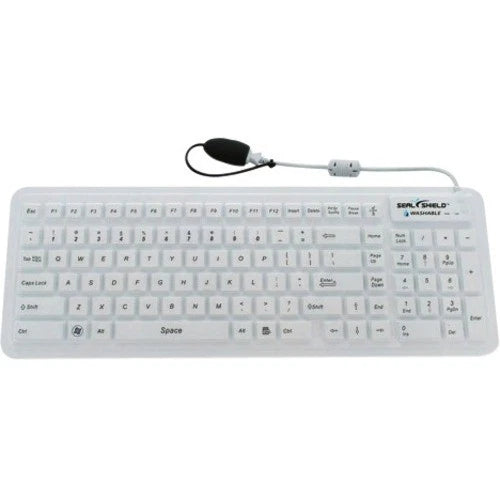 SW106G2M - Seal Shield Glow 2 Waterproof Keyboard Backlit Magnetic Backing