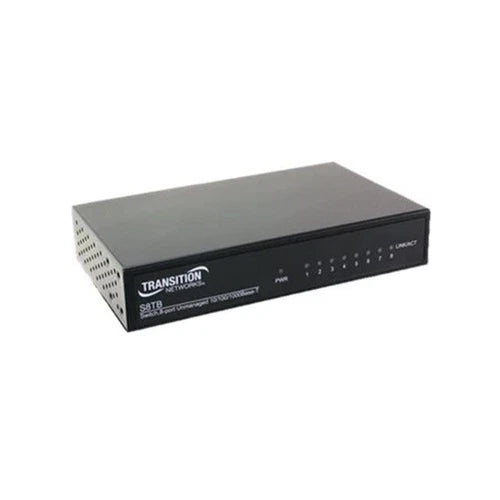 S8TB - Transition Networks Unmanaged 8-Port Gigabit Ethernet Switch
