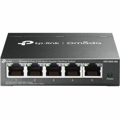 DS105G-M2 - TP-Link Omada 5-Port 2.5G Multi-Gigabit Desktop Switch