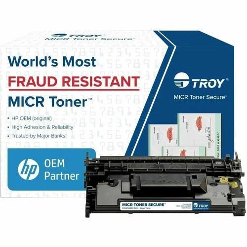 02-W1480X-001 - Troy MICR Toner Cartridge Black W1480X