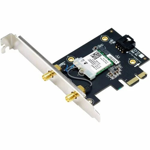 PCE-BE6500 - Asus IEEE 802.11be Bluetooth 5.4 Tri Band Wi-Fi/Bluetooth Adapter
