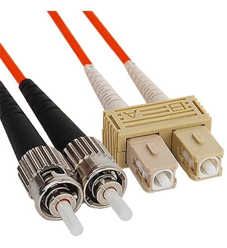ICFOJ9C303 - ICC 62.5/125µm Multimode Duplex SC-ST Fiber Optic Jumper