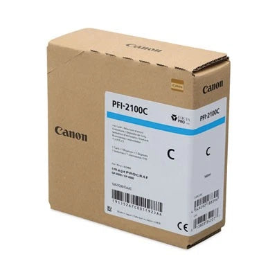 CNM5267C001AA - Canon PFI-2100 Ink Cyan