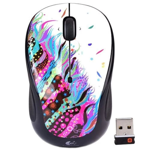 910007525 - Logitech M325 Wireless Mouse 2.4 GHz Frequency/30ft Wireless