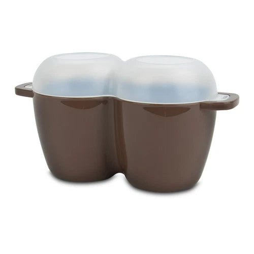PS75 - Progressive Prep Solutions by PS-75 Microwave Poach Two Egg Poacher