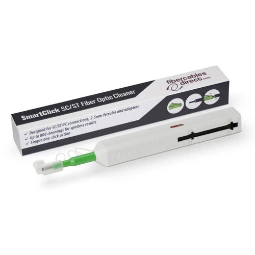 B01NCIW4HP - FCD SMARTCLICK SC/ST/FC FIBER OPTIC CONNECTION CLEANER UP TO 800 CLEANINGS