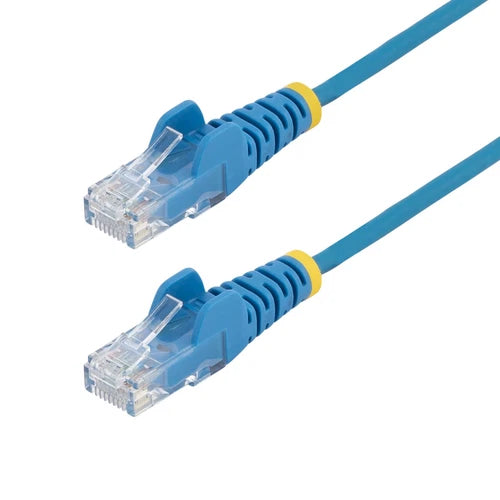 N6PAT50BLS - StarTech 50ft Blue Slim CAT6 Slim Snagless RJ45 UTP Ethernet Cable