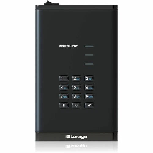 IS-DT3-256-12000-F - iStorage diskAshur DT3 12TB Portable Hard Drive FIPS 140-3