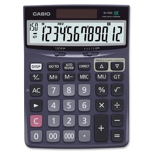 DJ-120D - Casio Business Desktop Calculator