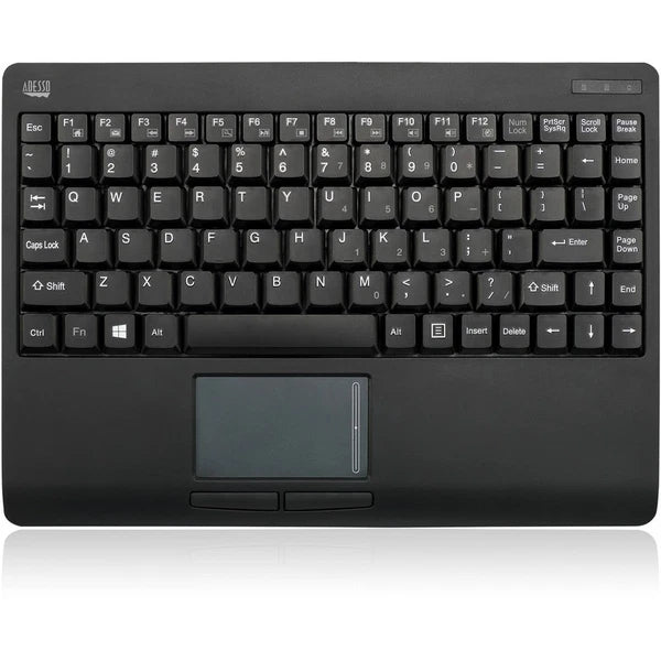 WKB4110UB - Adesso SlimTouch 4110 Wireless 87 Key Mini Touchpad Keyboard