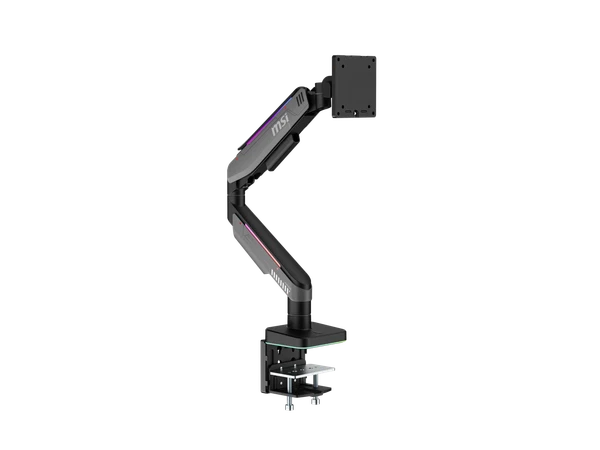 MT201R - MSI Premium RGB Single Monitor Stand Arm Supports 17-49" Screens
