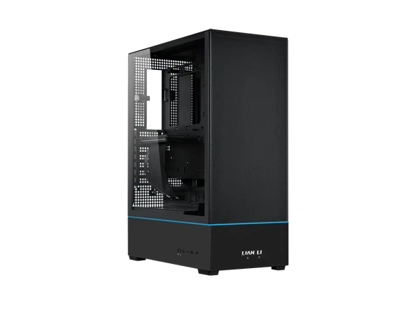 SUP01X - Lian Li SUP01 Black Steel Tempered Glass ATX Mid Tower Computer Case