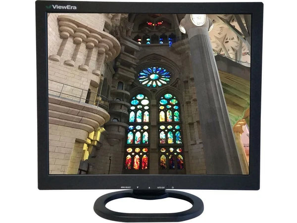 V172SV2 - ViewEra Black 17" LCD/LED Video Monitor 250cd/m2 1000:1 Composite Vid