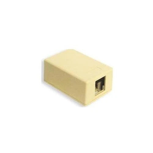 SURFACE-1IV - ICC IC107SB1IV Surface Mounting Box 1 x Socket Ivory