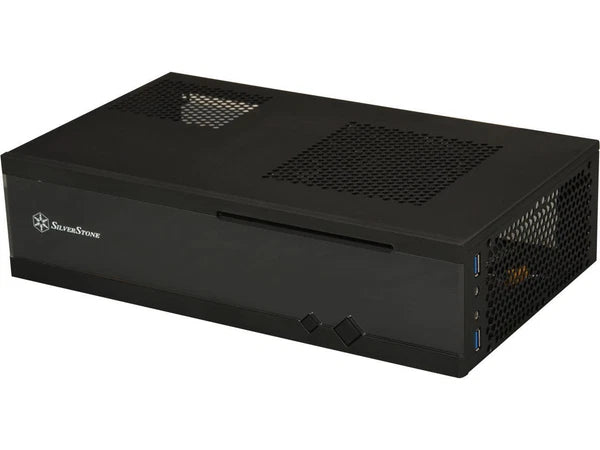 ML05B - SilverStone Milo Series Black Acrylic Front Panel 0.8mm SECC body Mini-IT