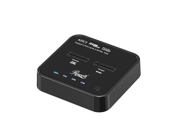 RS-N2-CL - Rosewill USB3.2 Gen2x2 Type-C M.2 NVMe Drive Duplicator SSD Cloner/Copier