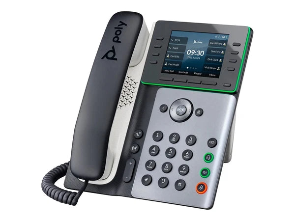 89B52AA-ABA - Poly Edge E320 IP Phone Corded Corded Bluetooth Desktop Wall Mountable