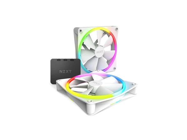 RF-D14DF-W1 - NZXT F140RGB Duo140mm Dual-sided RGB FanTwin White