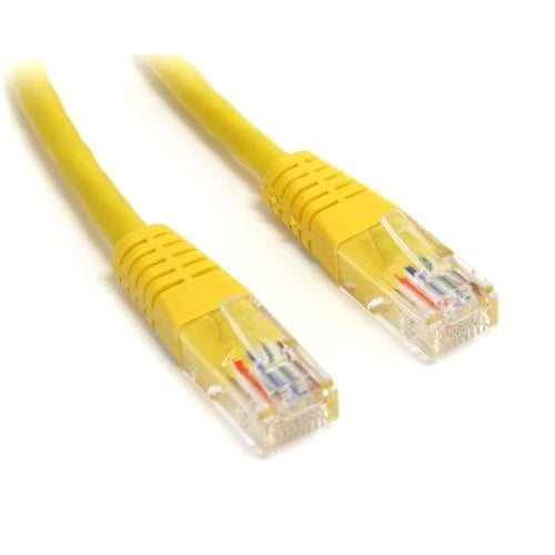 M45PATCH15YL - StarTech 15ft Yellow Molded Cat5e UTP Patch Cable