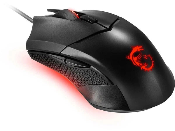 S12-0401800-CLA - MSI Clutch GM08 Gaming Mouse 4200 DPI Optical Sensor 3 Adjustable Weights