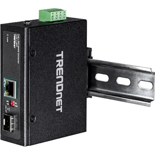 TPE-3018L - TRENDnet Industrial SFP to Gigabit PoE+ Media Converter