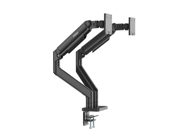 MT201D - MSI Premium Heavy Duty Dual Monitor Stand Arms 17-45" Support