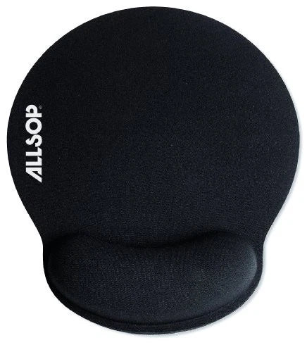 30203 - Allsop Memory Foam Mouse Pad Black