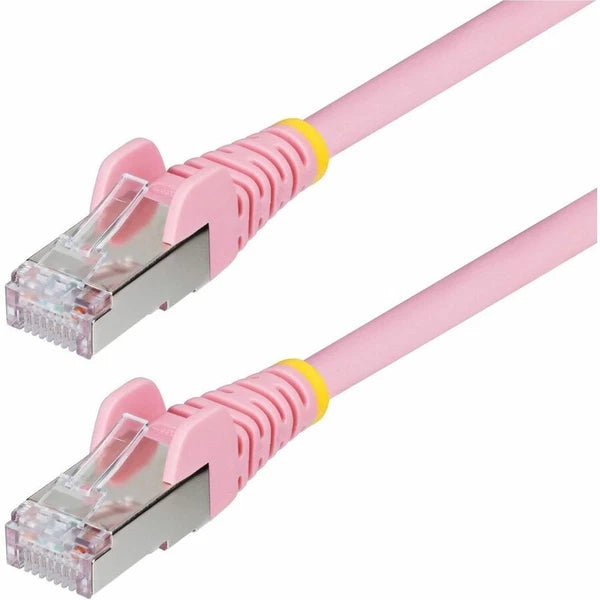 NLPN50FCAT6APATCH - StarTech 50ft Pink CAT6a Snagless RJ45 10GbE 100W PoE++ Ethernet Cable
