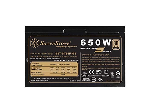 RNAB07K64NGSN - SilverStone 650w computer Power Supply psu fully modular