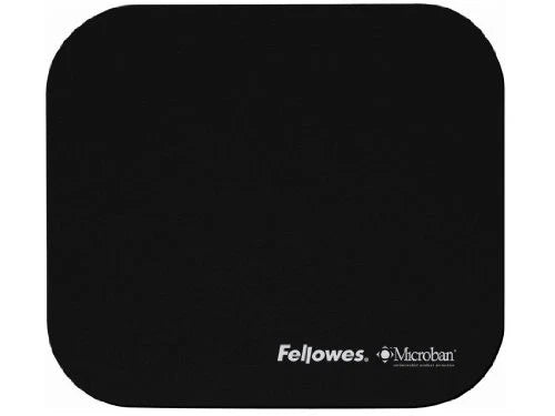 5933901 - Fellowes Microban Black MousePadLink Anti-bacterial