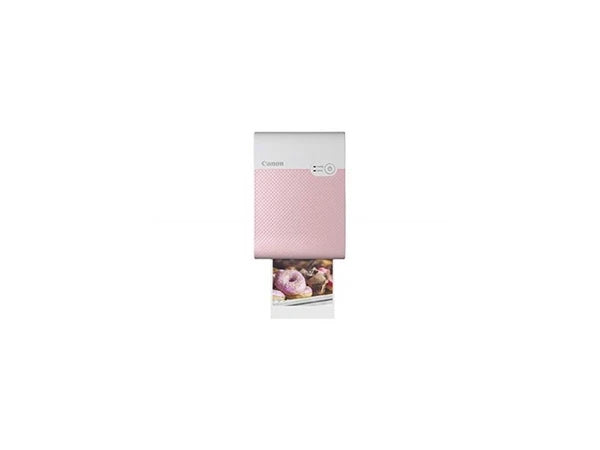 4109C002 - Canon SELPHY QX10 Compact Square Photo Printer Pink